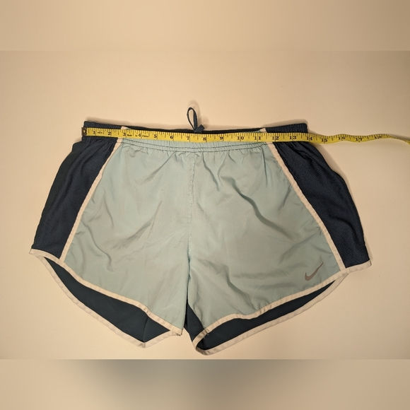 Nike Women's Small Dri-Fit Shorts Dark and Light Blue - Picture 14 of 14